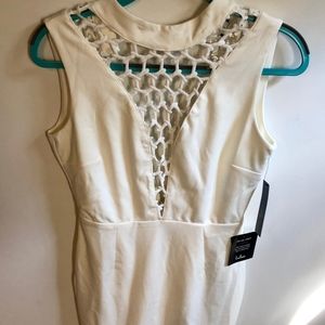 White Dress From Lulu's Online Boutique